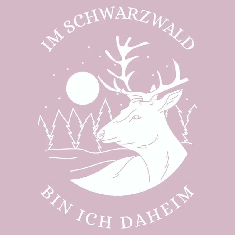 Black Forest deer moon