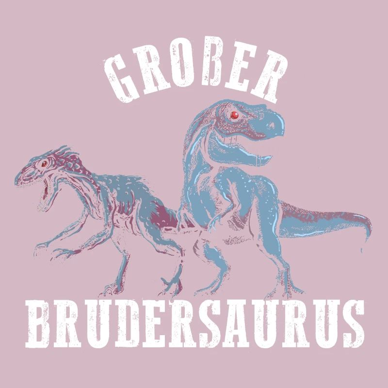 Großer Brudersaurus T-Rex Dino Geschenk Großer Bru