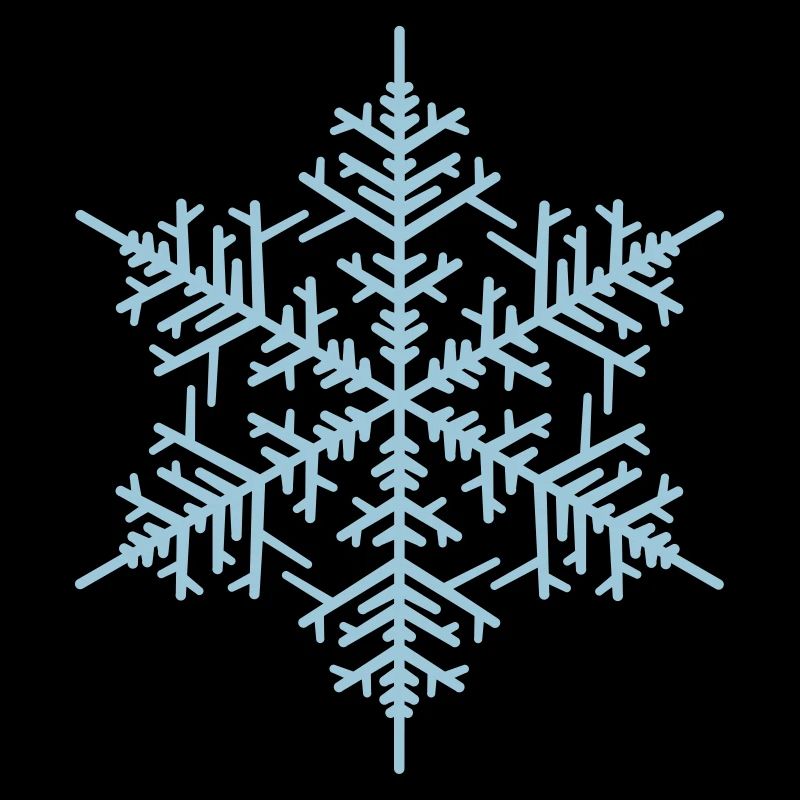 Cristal de glace flocon de neige hiver noel