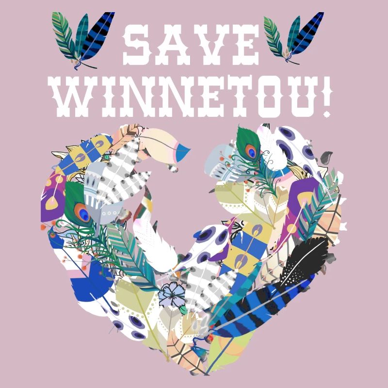 save winnetou,schrift,typo,Winnetou, Federn