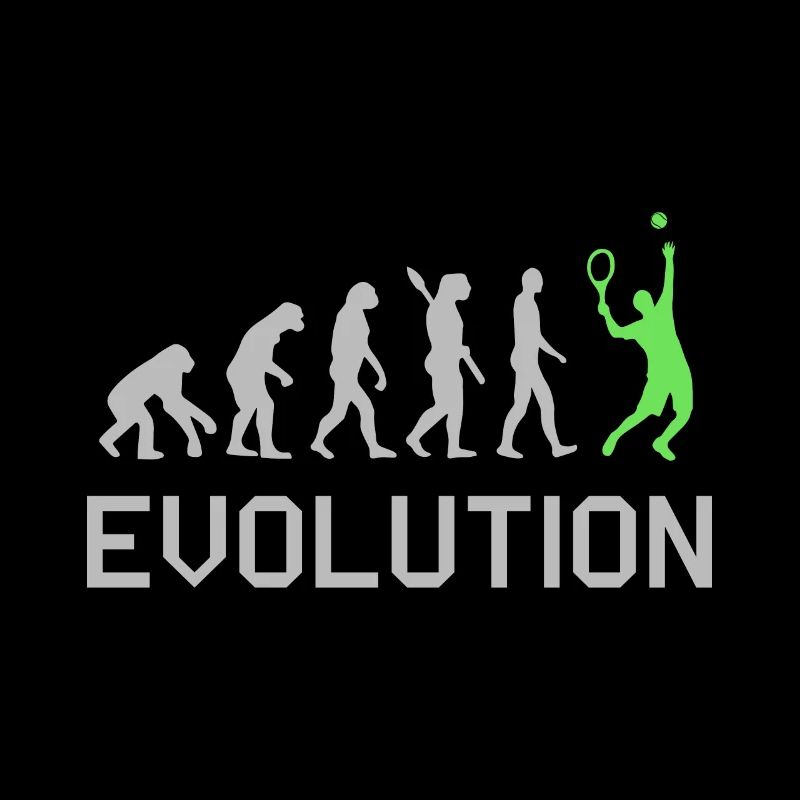 Tennis evolution tshirt