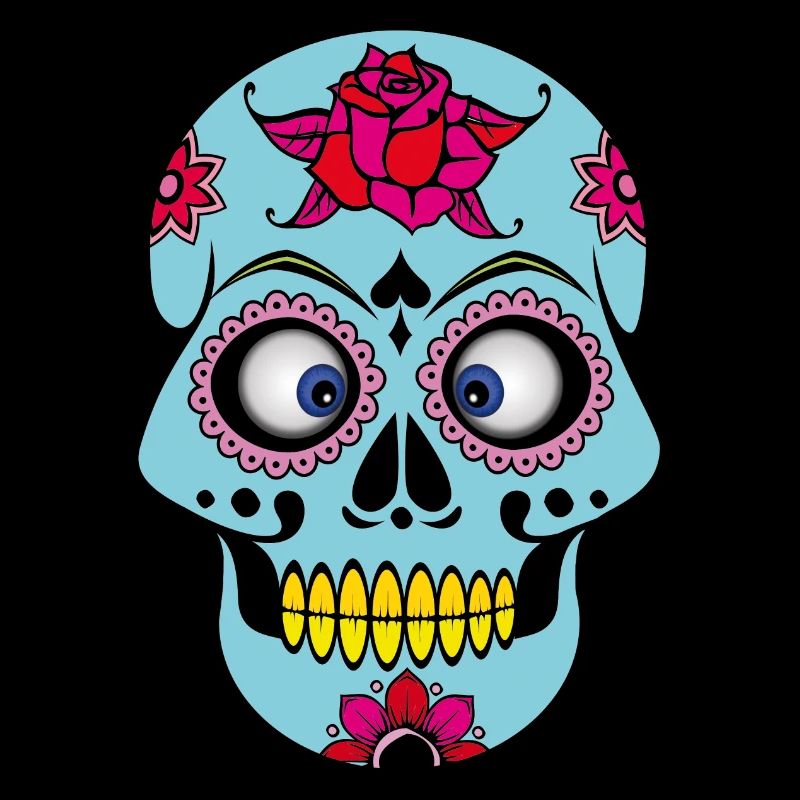 Squinting funny skull | funny skull