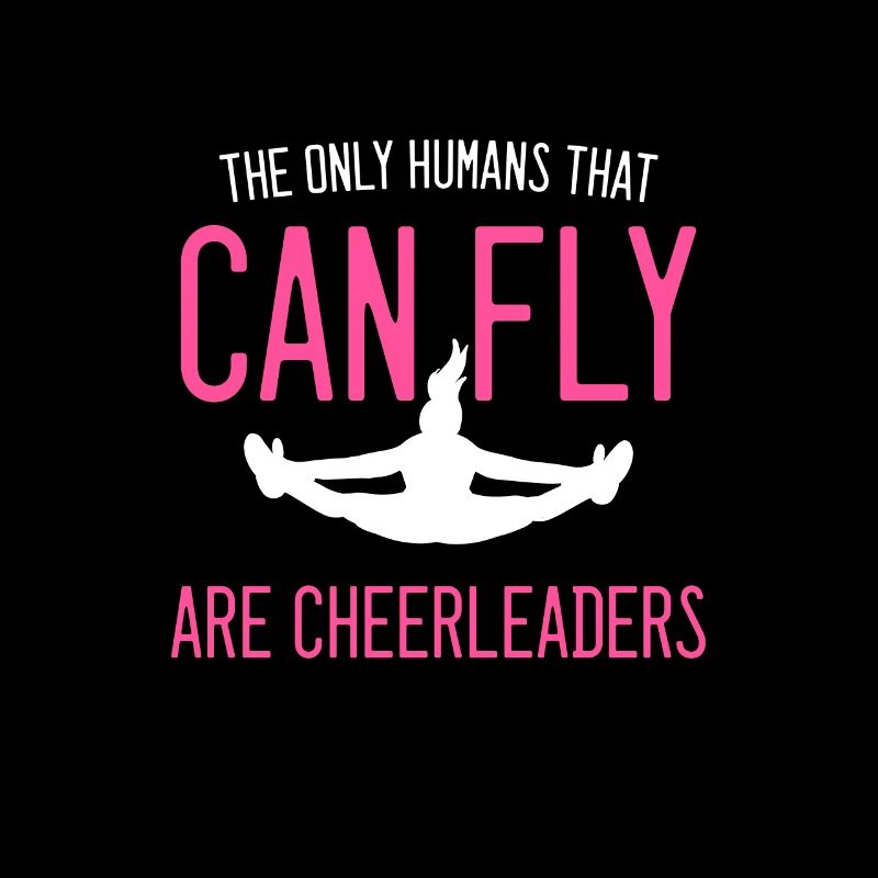 Menschen Fly Cheerleader Tänzer Geschenk