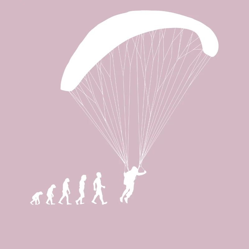 Evolution Skydiver Shirt Gift Sky