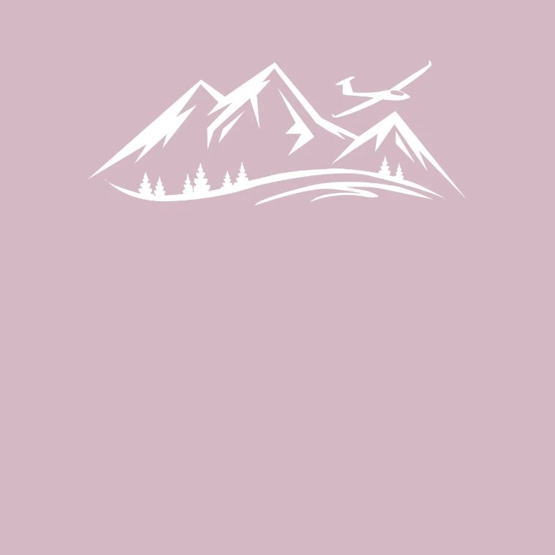 Mountain Mountain Glider Pilot Glider