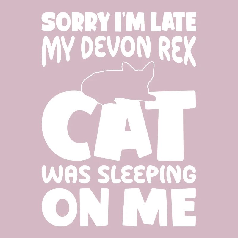 Entschuldigung, Ich Bin Zu Spät - Devon Rex Cat