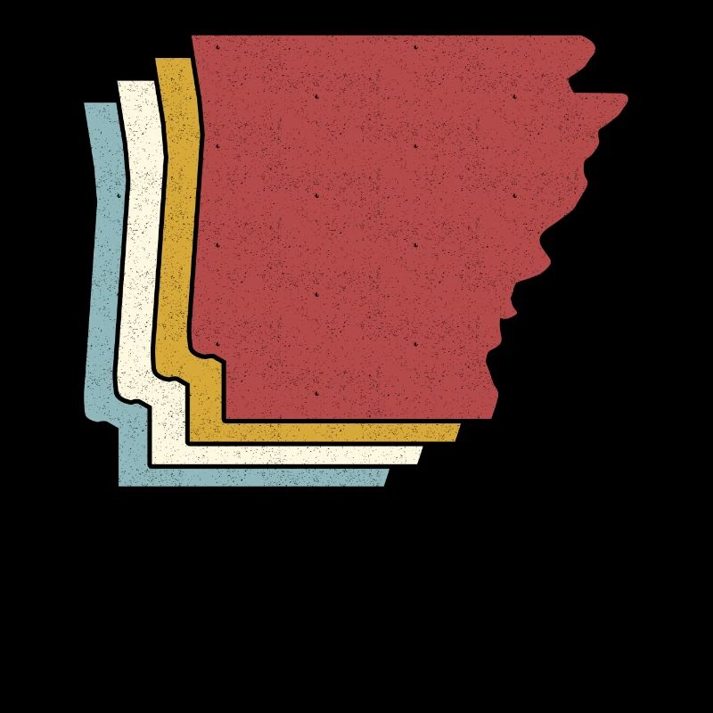 US State - Vintage Map Arkansas