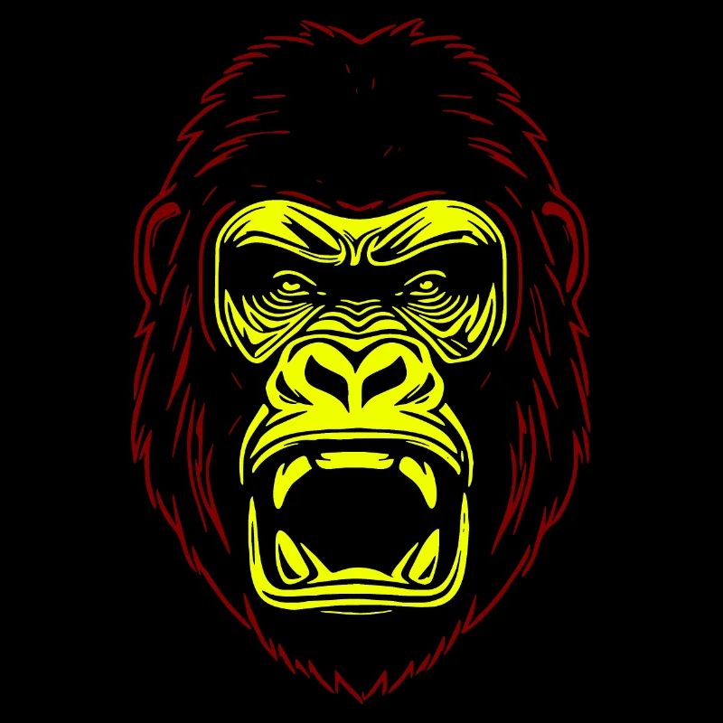 Menschen Affe - Gorilla
