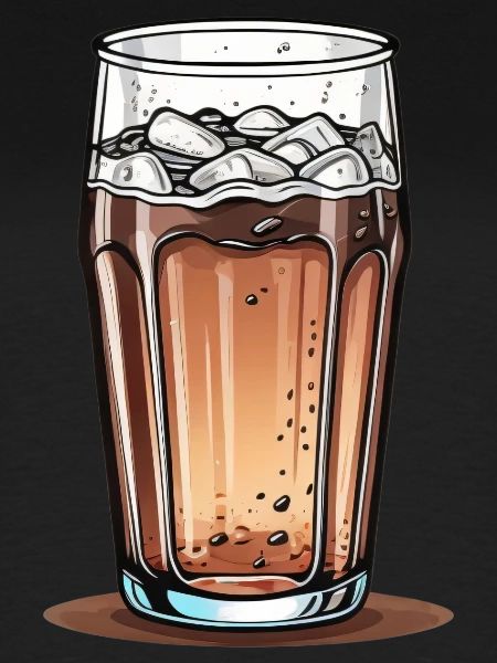 Cola-Glas