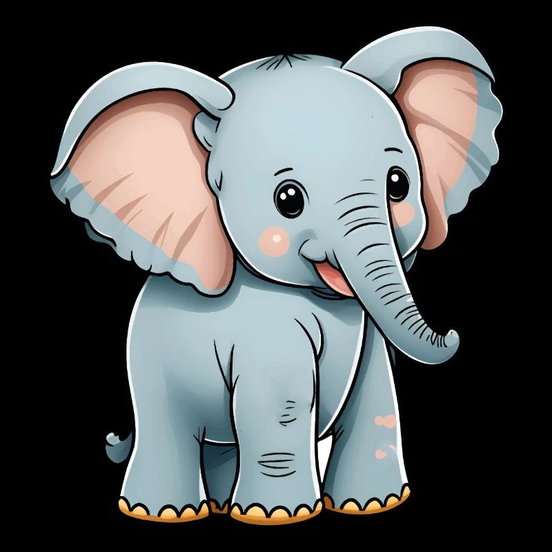 Totally cute elephant