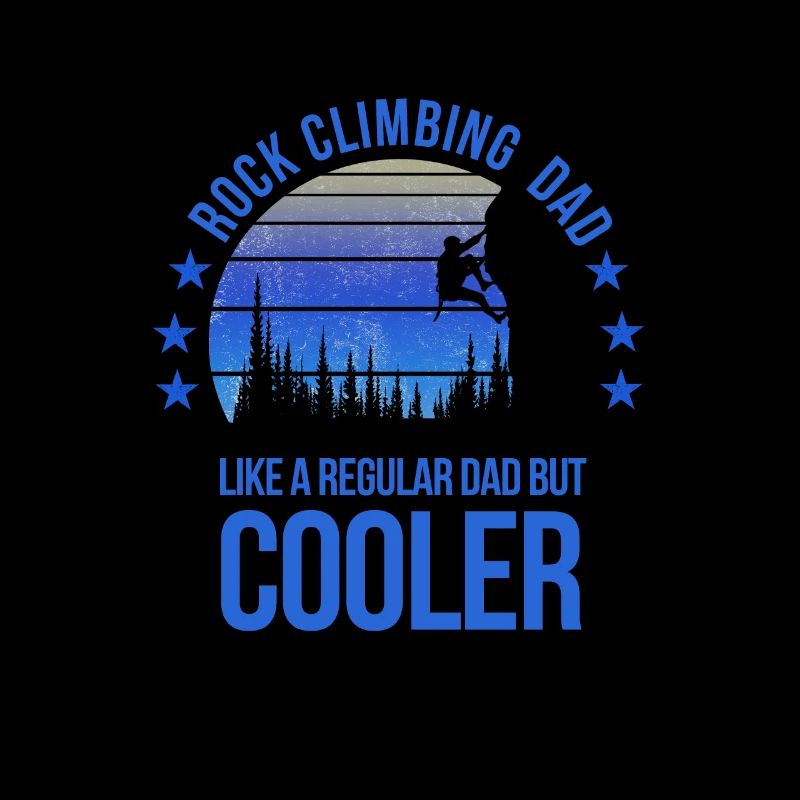 Rock Climbing Dad Fathers Day Climber Fan