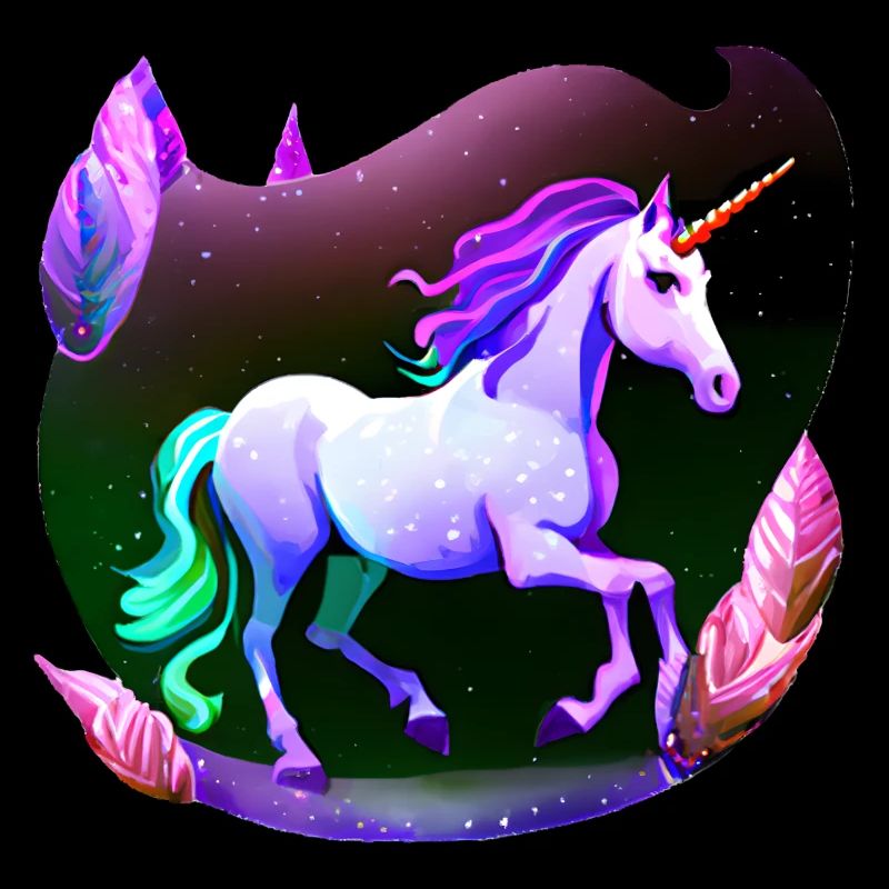 Einhorn Kunst Einhörner Geschenkidee