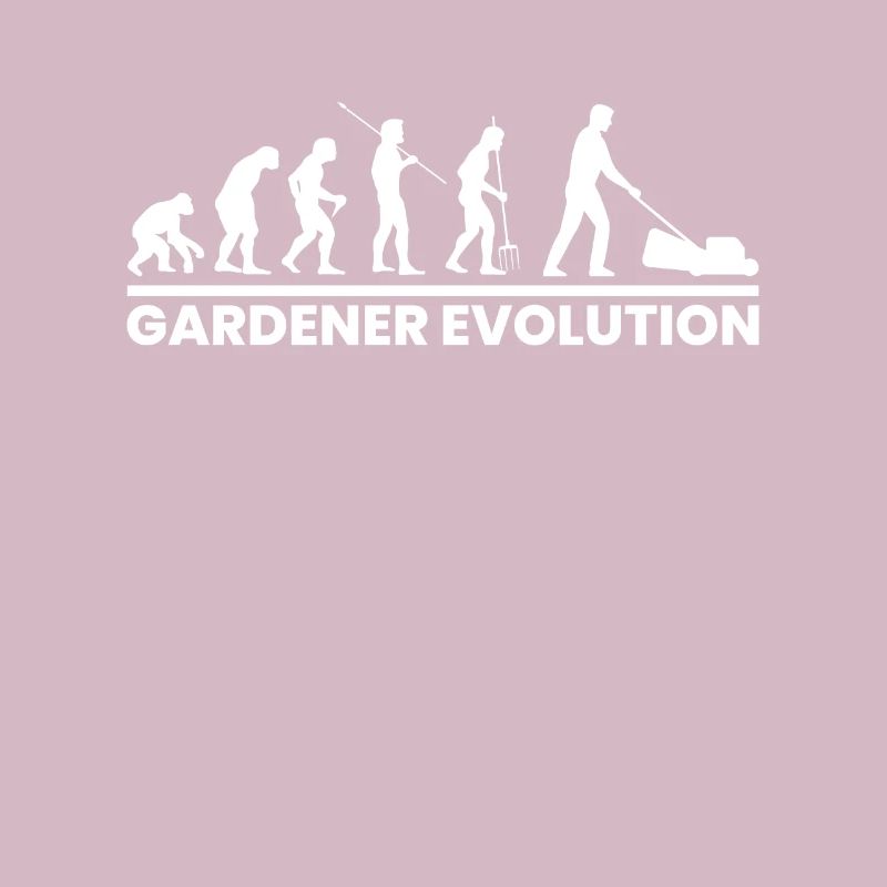 Evolution Gärtner Shirt Geschenk
