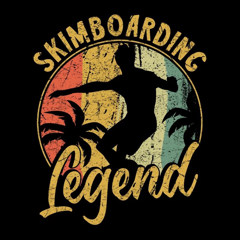 Skimboarding Legend Shirt Gift