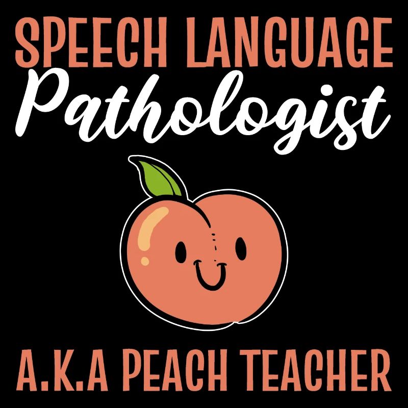 Professeur de pêche. Cadeau de thérapeute Peach