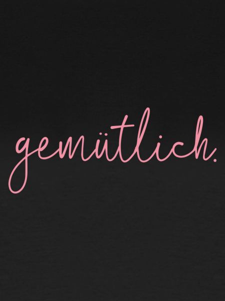 Gemütlich Script Pink