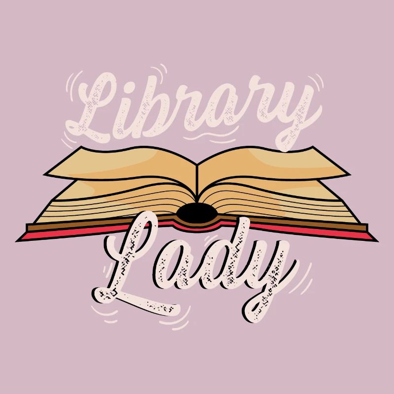 Library Lady OIC -Librarian Gift