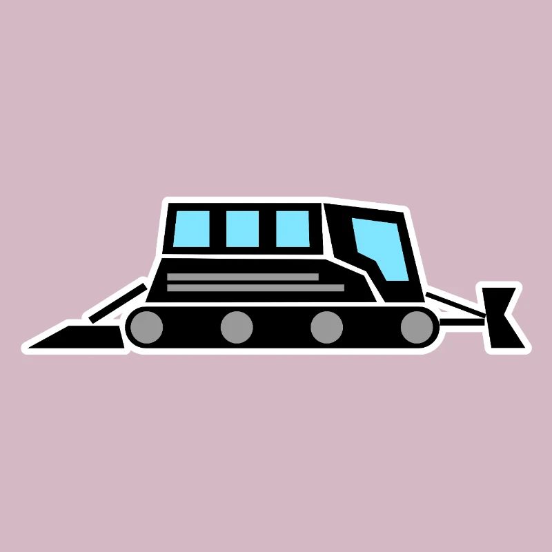Dameuse Transport de passagers Véhicule de piste