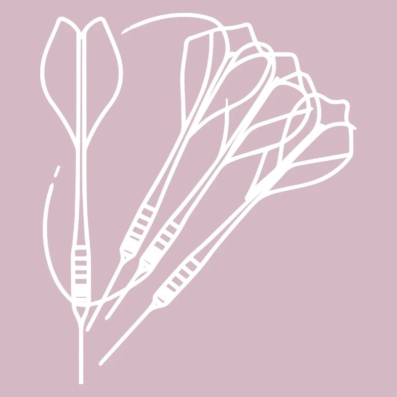 Dessin de fléchettes