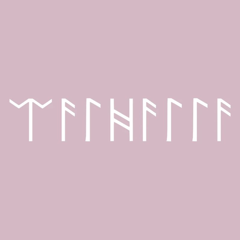 Valhalla runes font Germanic Vikings Celts