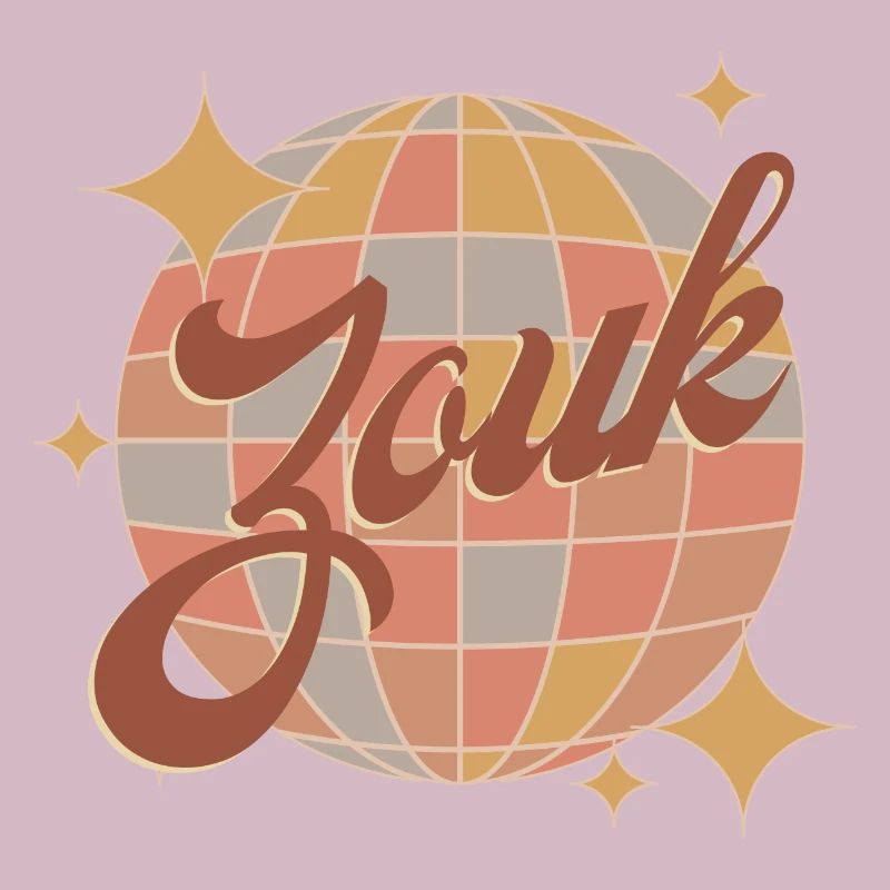 Zouk Dance Zouk Dancer Retro Vintage