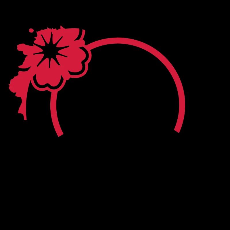 Fujiyama avec fleur de cerisier et calligraphie