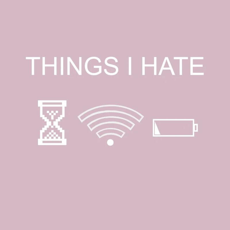 Lustiges Programmierer Gamer Things I HATE