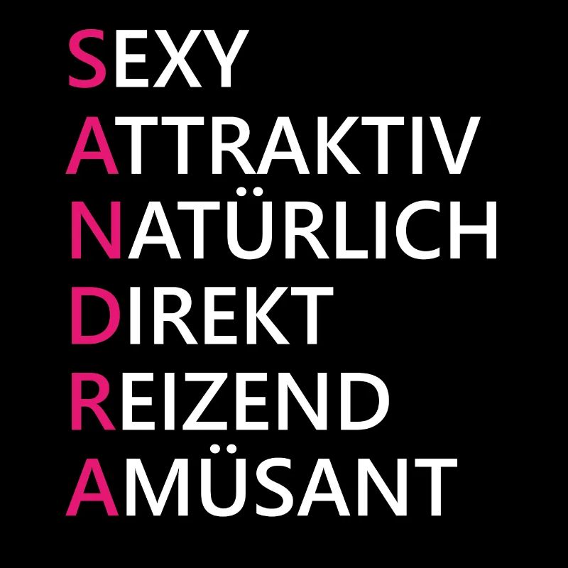 Sandra Name Geschenk