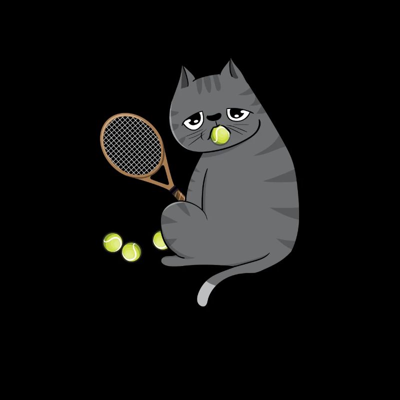 Tennis Because Murder Is Wrong Cat