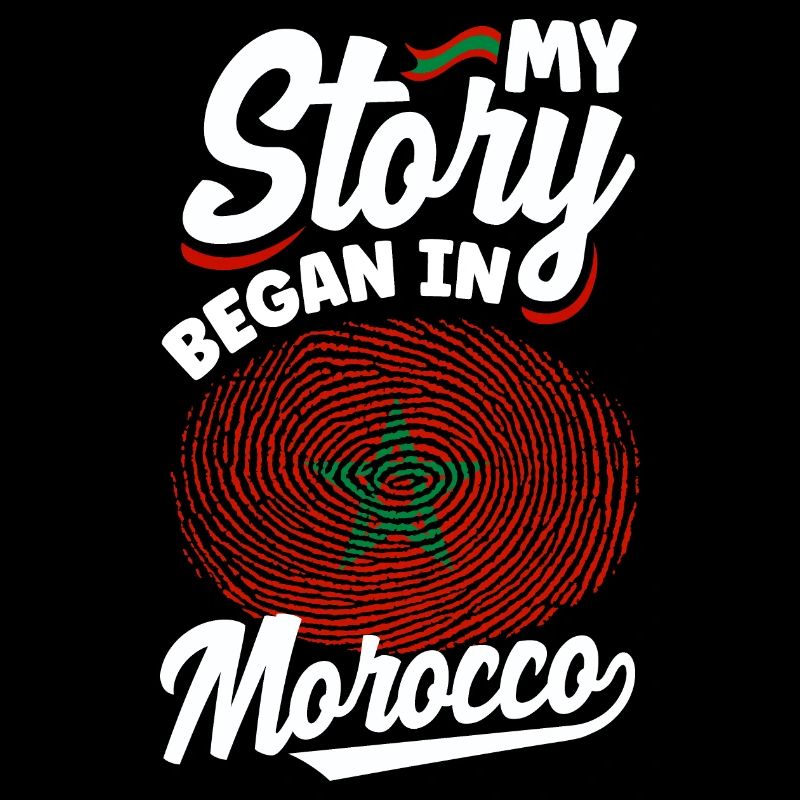 Maroc Maroc Maroc Drapeau Mon histoire a commencé en
