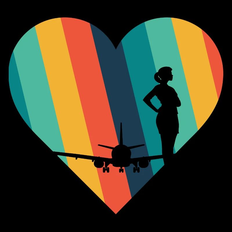 Stewardess Flugbegleiter