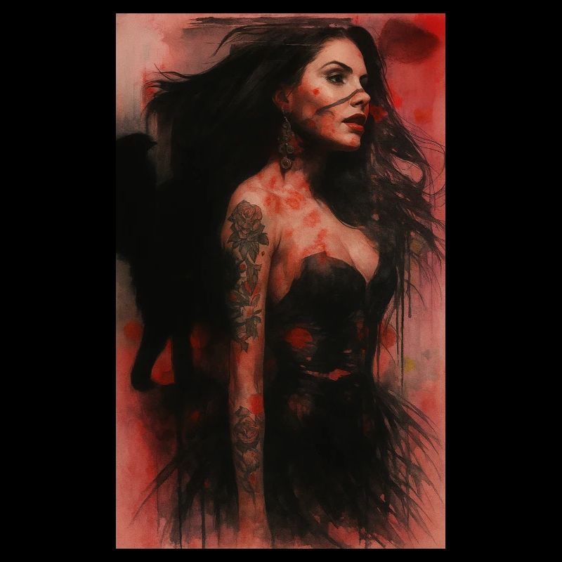 Woman evolution omikly  pop girl red