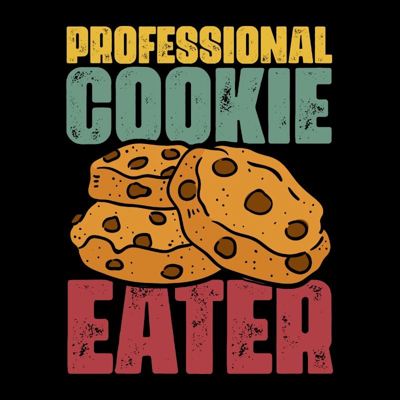 Retro Professional Cookie Eater For The Cookie
