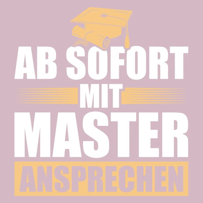 Studium Bestandene Masterprüfung Master Geschenk