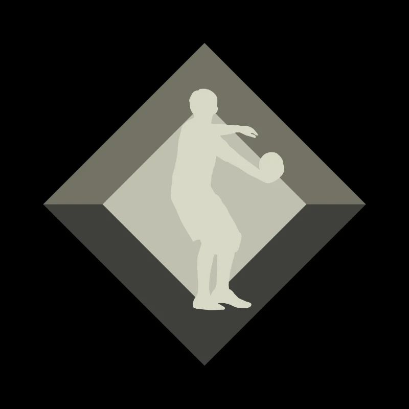 Équipe de sport de balle de ballon-chasseur