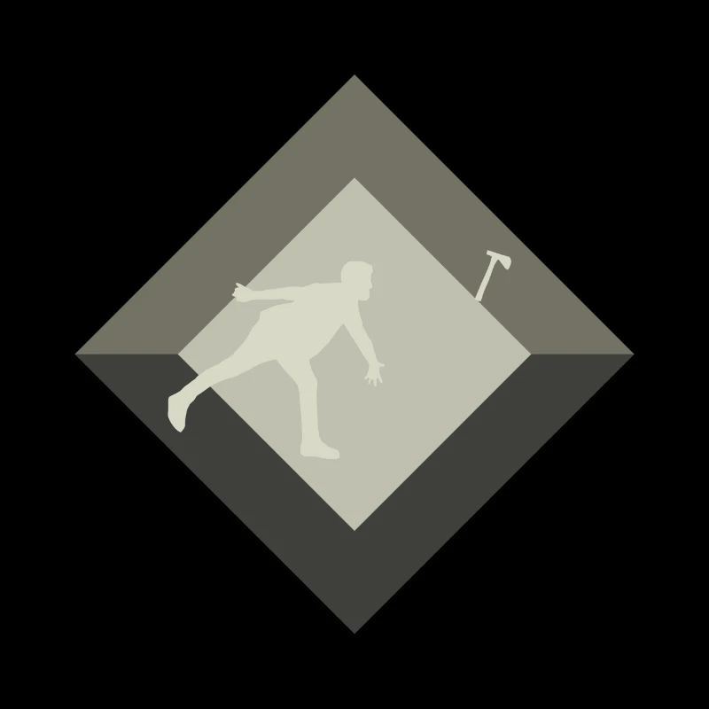 Hache de lancer de hache Double hache