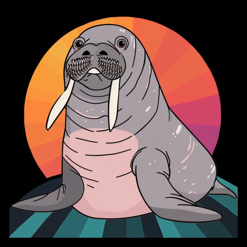 Walross Meerestiere Arktis