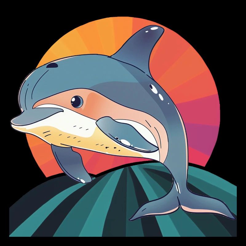 Delfin Meerestiere Meeresbewohner