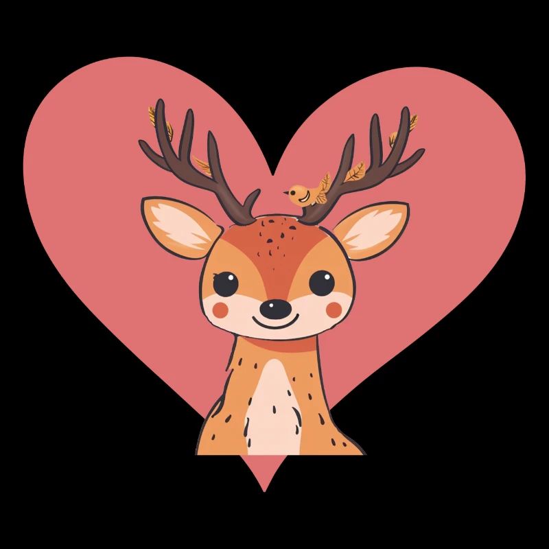 Hirschgeweih Waldbewohner