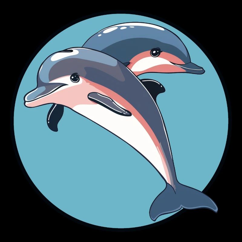 Dauphin Mer Créatures Marines