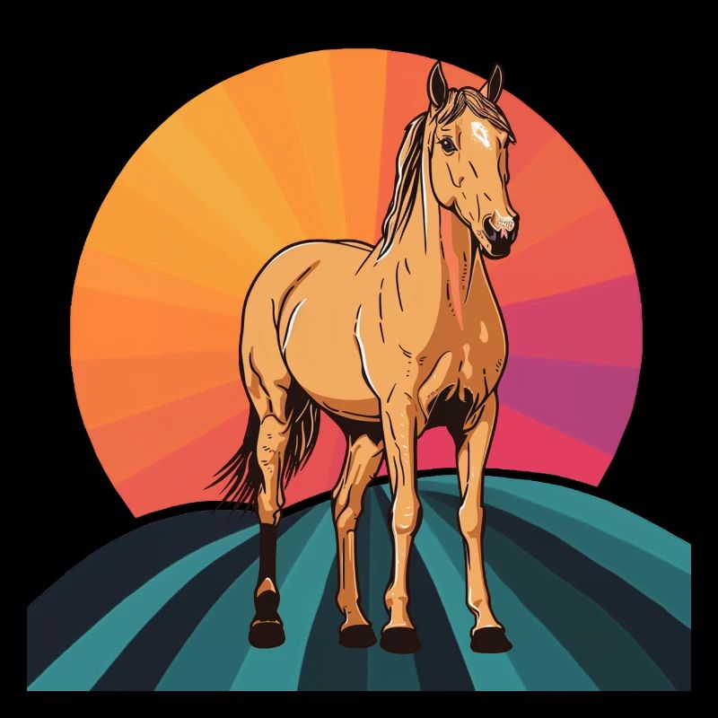 Horse manure