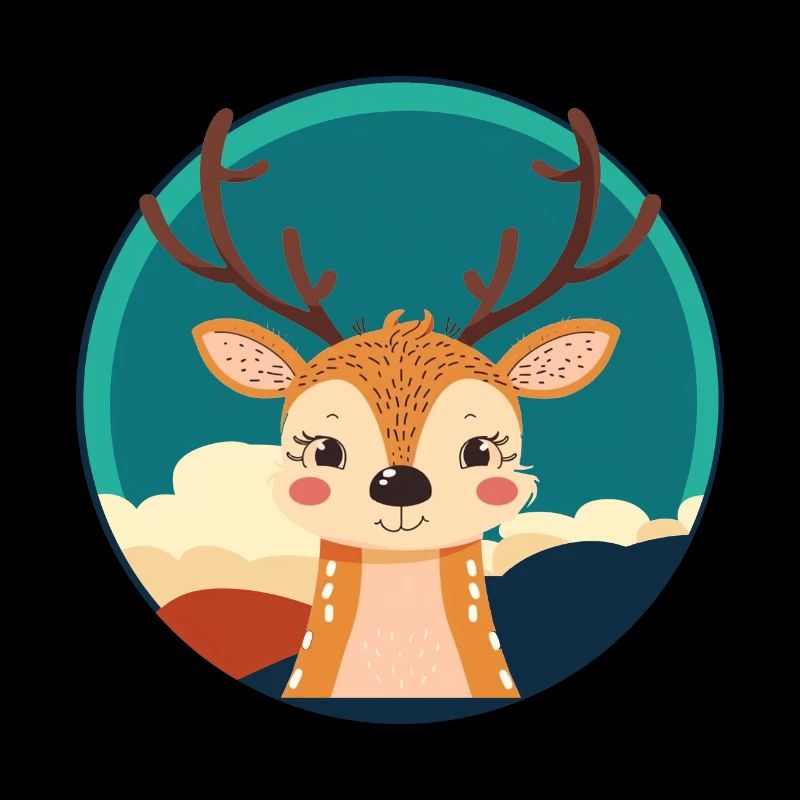 Hirsch Rehkitz Waldbewohner