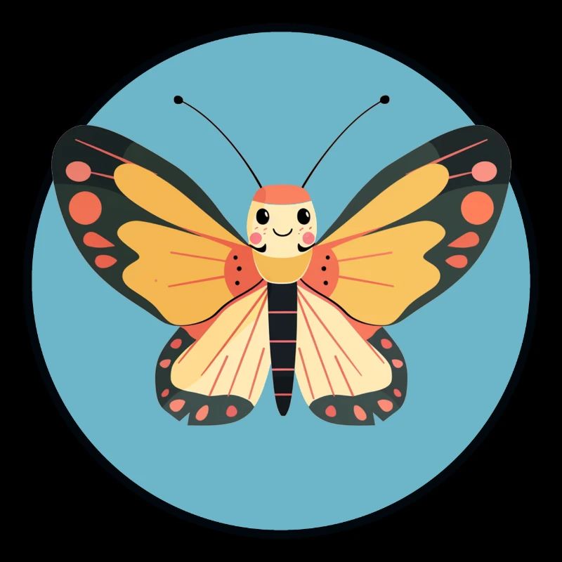 Butterfly Forest Animals