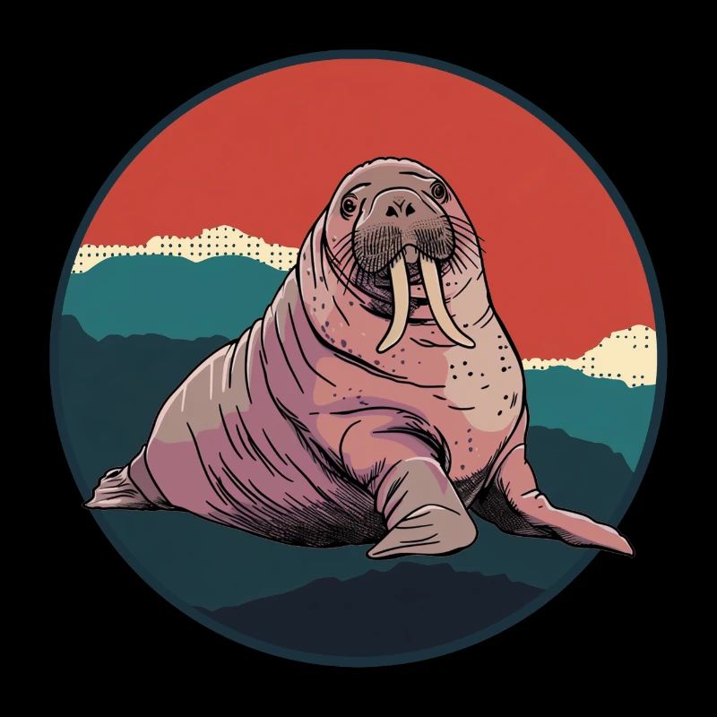 Walrus Animals Manatee