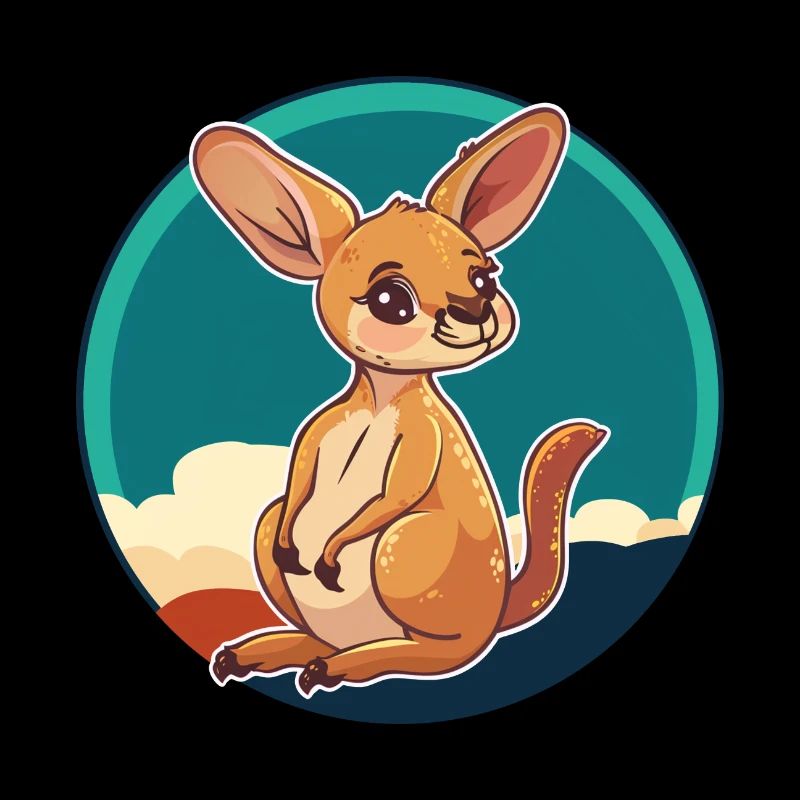 Kaenguru Melbourne Kangourou