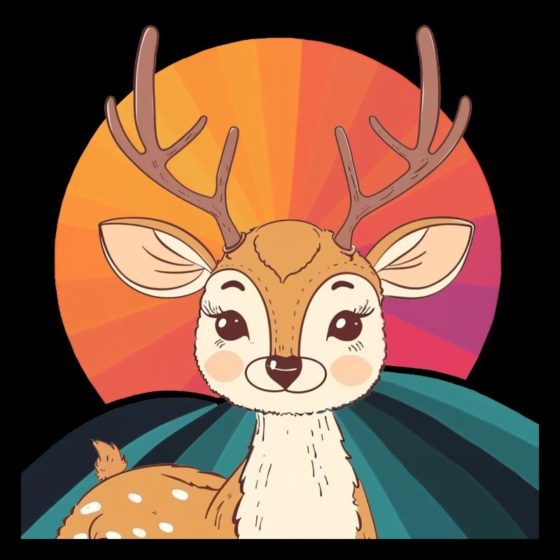 Deer Forest Dwellers Forest