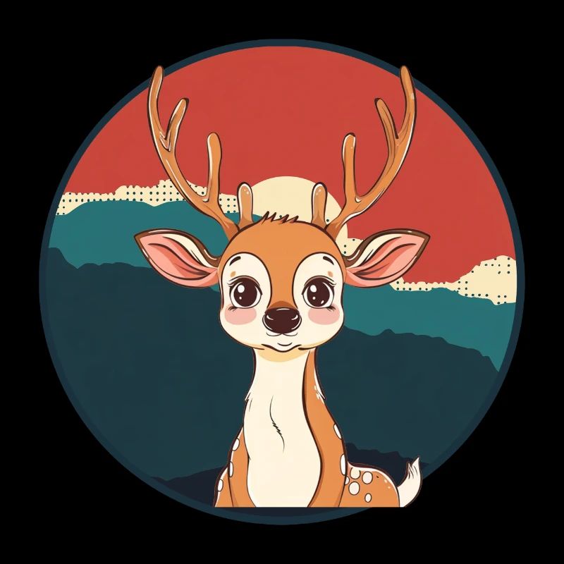 Cerf Cerf Bois de cerf