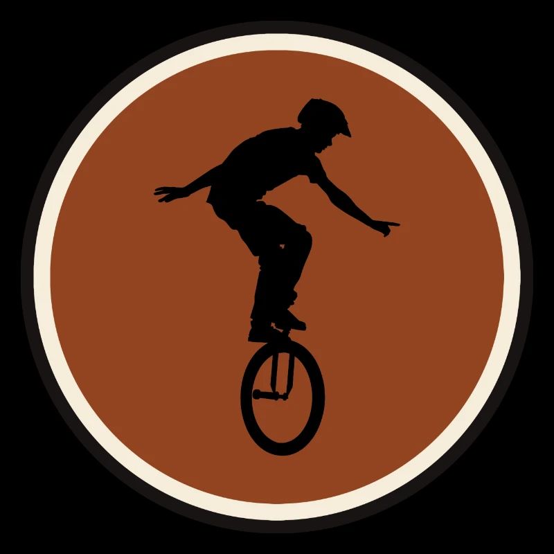 Einradfahren Einradfahrer Pedal