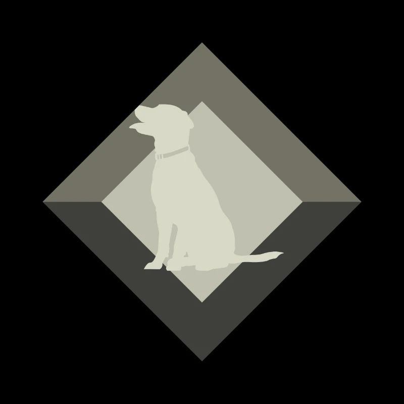 Dog trainer dog school