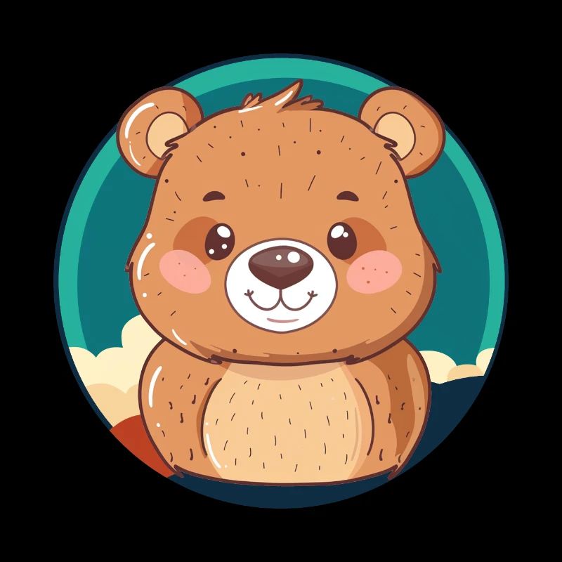 Baer Grizzly Waldbewohner